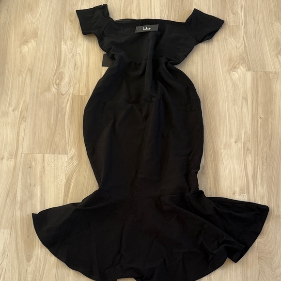 Lulu's Black High Low Dress - Picture 3 of 3